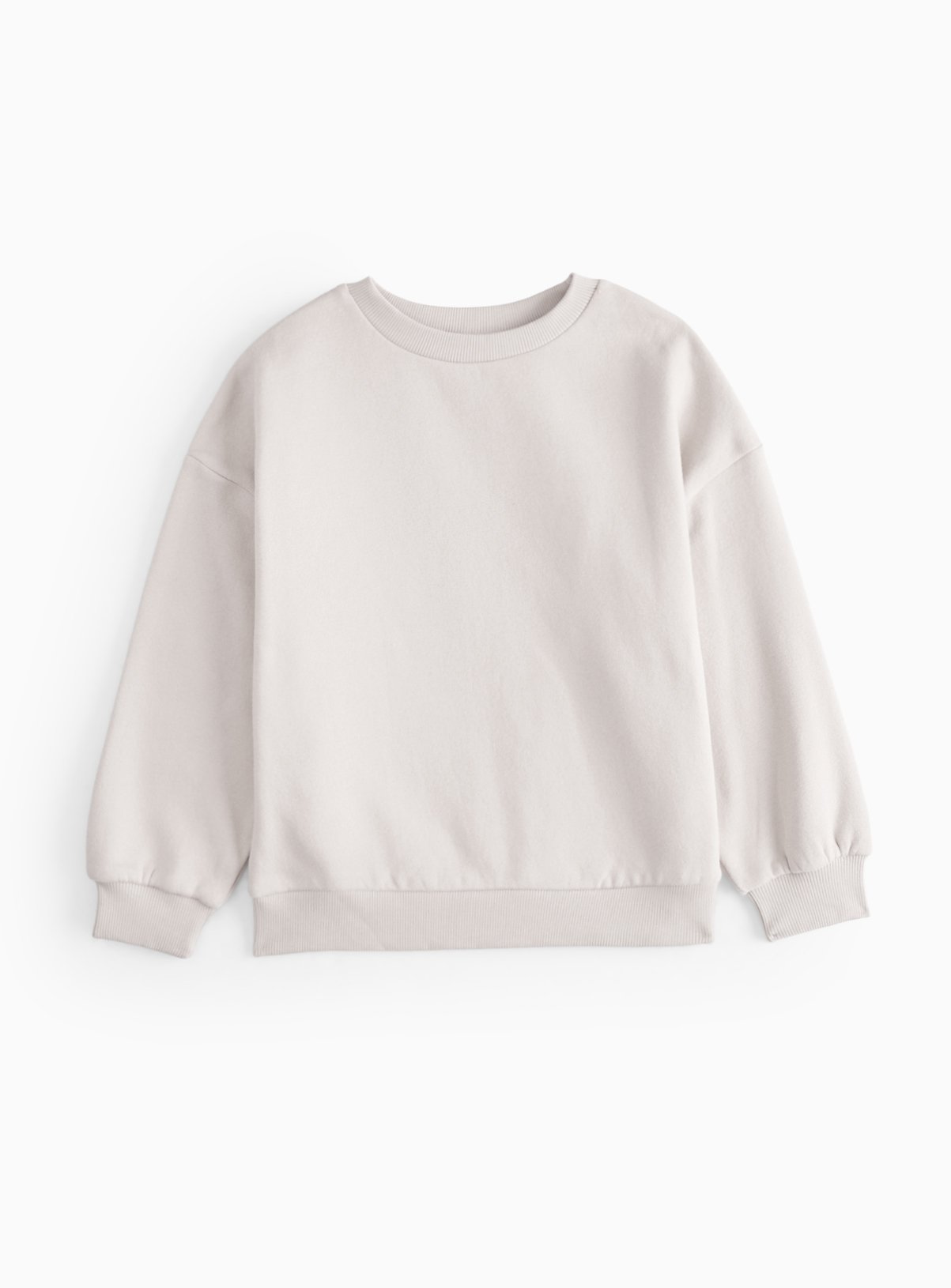 Mid Grey Crew Sweatshirt 1 year - Image 1 thumbnail